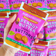 Superfoodio Coco Crunch Peanut Butter Buttons 20g