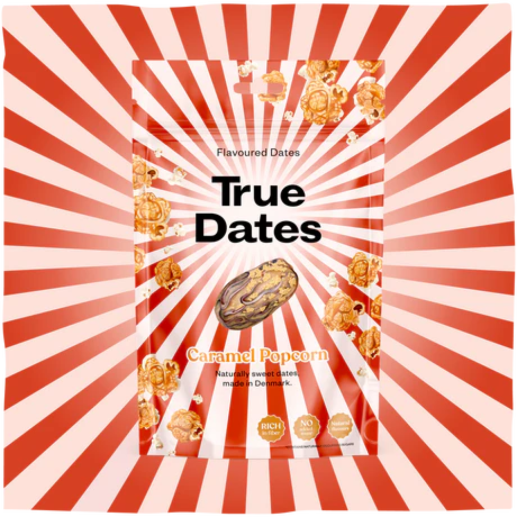 True Dates Popcorn Flavoured Dates Pouch 100g
