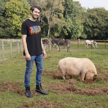 Vegan Is A State Of Kind Unisex Jersey Tee - Black Viva! Shop