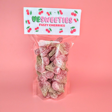 Vesweeties Vegan Fizzy Cherries Sweet Bag 350g Viva! Shop