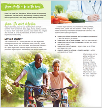 Viva! Health Leaflets x 30 Viva! Shop