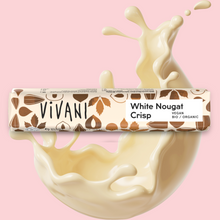 Vivani Organic Dark Chocolate Nougat Croccante Bar 35g