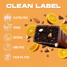 Vive Dark Chocolate Orange Brownie Chocolate Bar