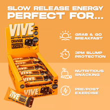Vive Dark Chocolate Orange Brownie Chocolate Bar