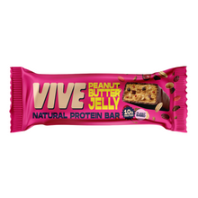 Vive Dark Chocolate Peanut Butter Jelly Protein Bar 49g Viva! Shop