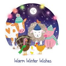 Warm Winter Wishes Christmas Cards