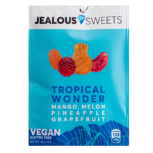 Jealous Sweets Tropical Wonder Mango, Melon, Pineapple & Grapefruit Bag 40g Viva! Shop