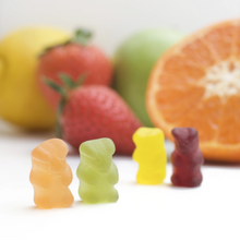 Jealous Sweets Grizzly Bears Lemon, Apple, Orange & Strawberry Bag 40g Viva! Shop