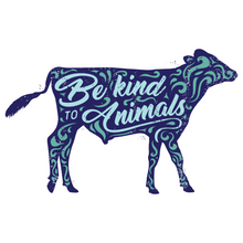 Be Kind To Animals Unisex Classic Jersey Tee - Denim Blue Viva! Shop