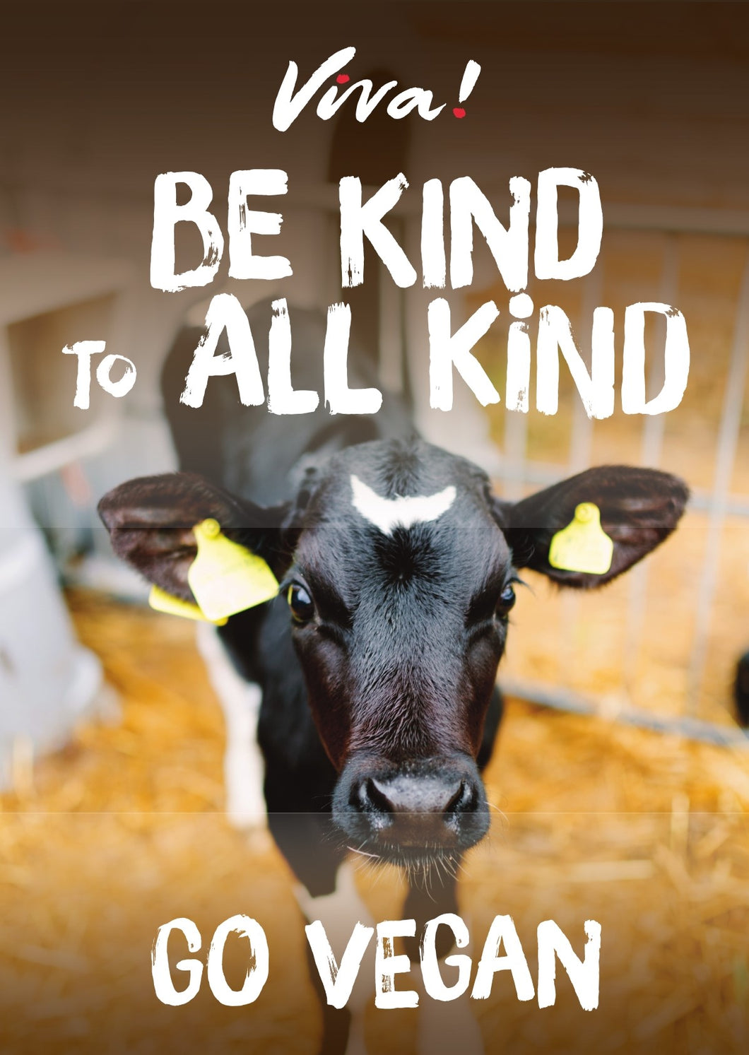 Viva! Be Kind to all Kind Calf Poster Viva! Shop