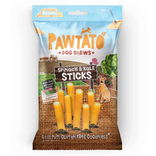 Benevo Pawtato Vegan Dog Chew Sticks- Spinach & Kale 120g Viva! Shop