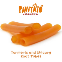 Benevo Pawtato Vegan Dog Chew Tubes - Turmeric & Chicory 90g Viva! Shop