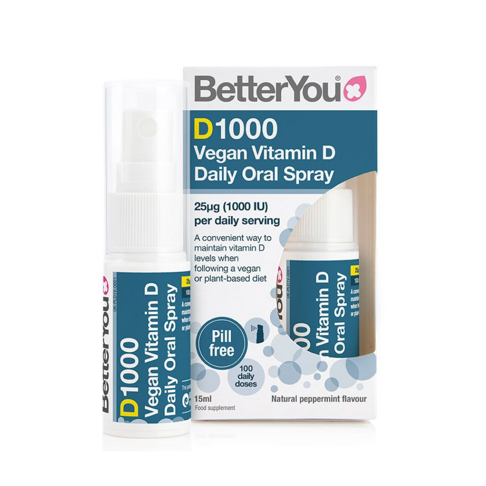 Better You D1000 Vegan Vitamin D Oral Spray 15ml Viva! Shop