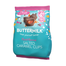 Buttermilk Plant-Powered Salted Caramel Cups 100g Viva! Shop