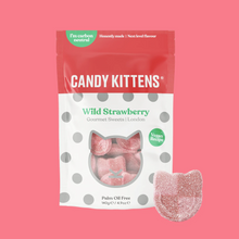 Candy Kittens Sharing Bag Wild Strawberry 140g Viva! Shop