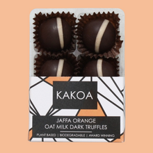 Kakoa Jaffa Orange Vegan Oat M!lk Dark Chocolate Truffles 70g Viva! Shop