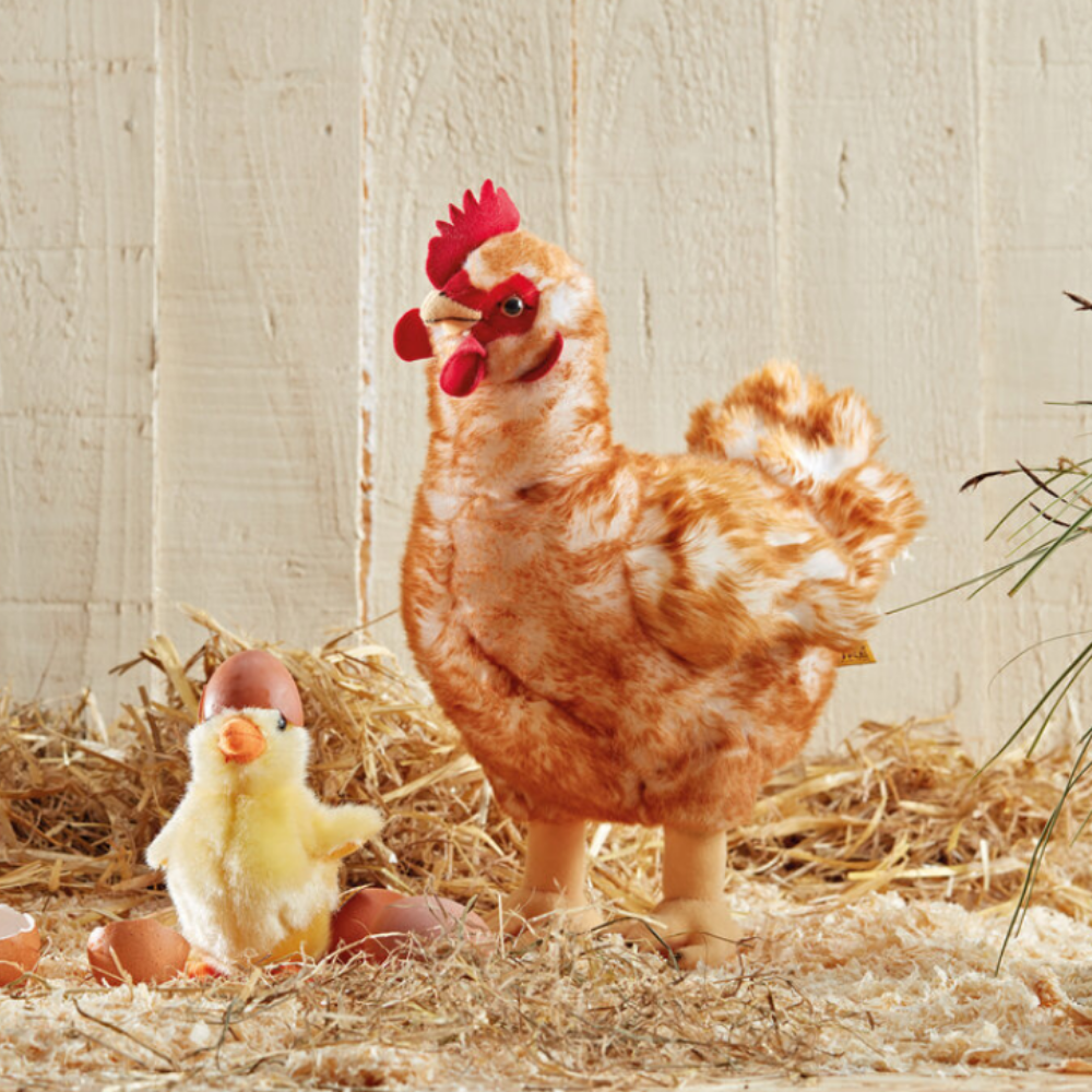 Chicken soft toy sales