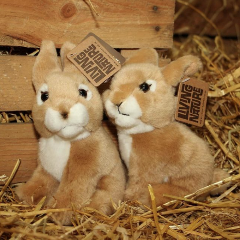 Living nature deals rabbit soft toy