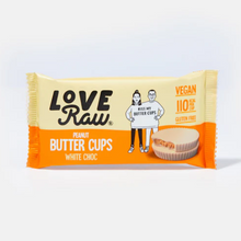 LoveRaw White Choc Peanut Butter Cups 34g Viva! Shop