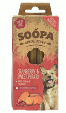 Soopa Dental Sticks - Cranberry and Sweet Potato 100g Viva! Shop
