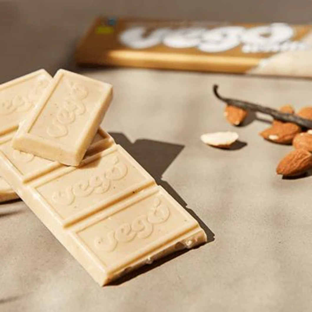 Vego White Almond Bliss Chocolate Bar 50g Gifts for Life Viva