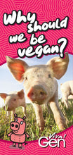 Why should we be vegan? Kids leaflet x 50 Viva! Shop